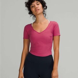 Lululemon align t pink lychee